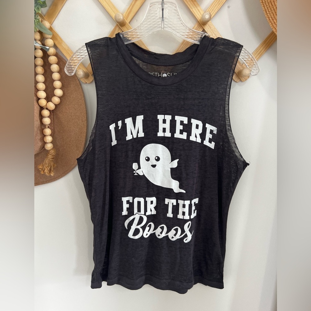 Fifth Sun Dark Gray Cotton Blend Tank